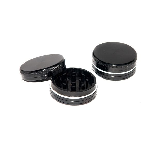 Aluminium Grinder Black, 2 pieces