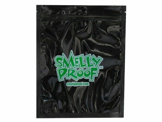 Smelly Proof uudelleensuljettava pussi